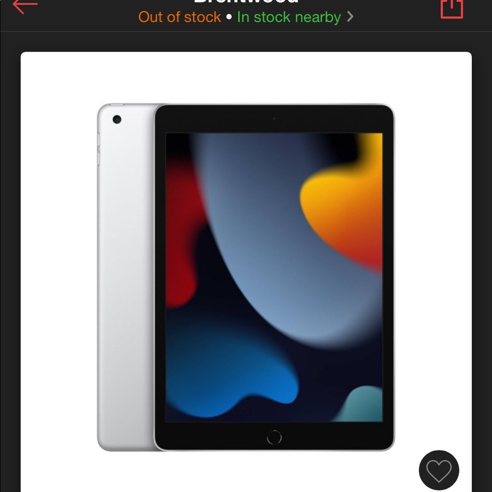 IPad 9th gen